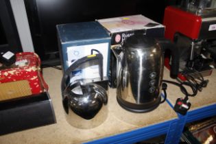 A Russel Hobbs kettle and another