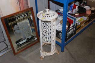 A part cast metal vintage heater
