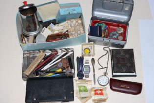 A collection of miscellaneous items to include a s