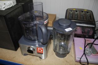 A Kenwood Multi Pro including liquidiser and attac