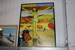 A French Crucifixion poster