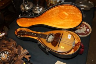 A Neapolitan mandolin by Michelle Maratea, bearing