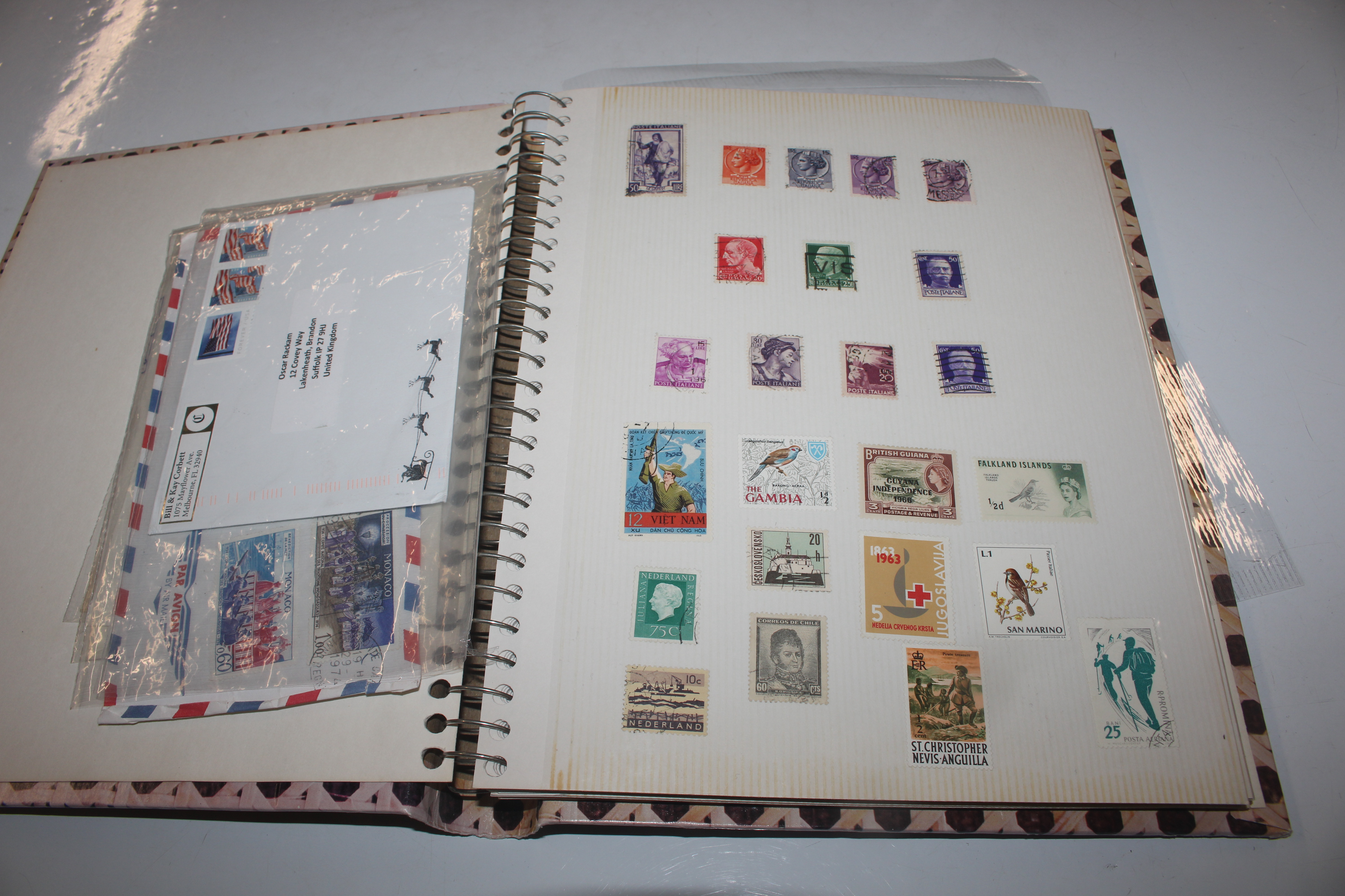 Two albums containing stamps and First Day covers; - Image 7 of 28