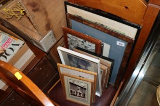 A quantity of various prints and photographs