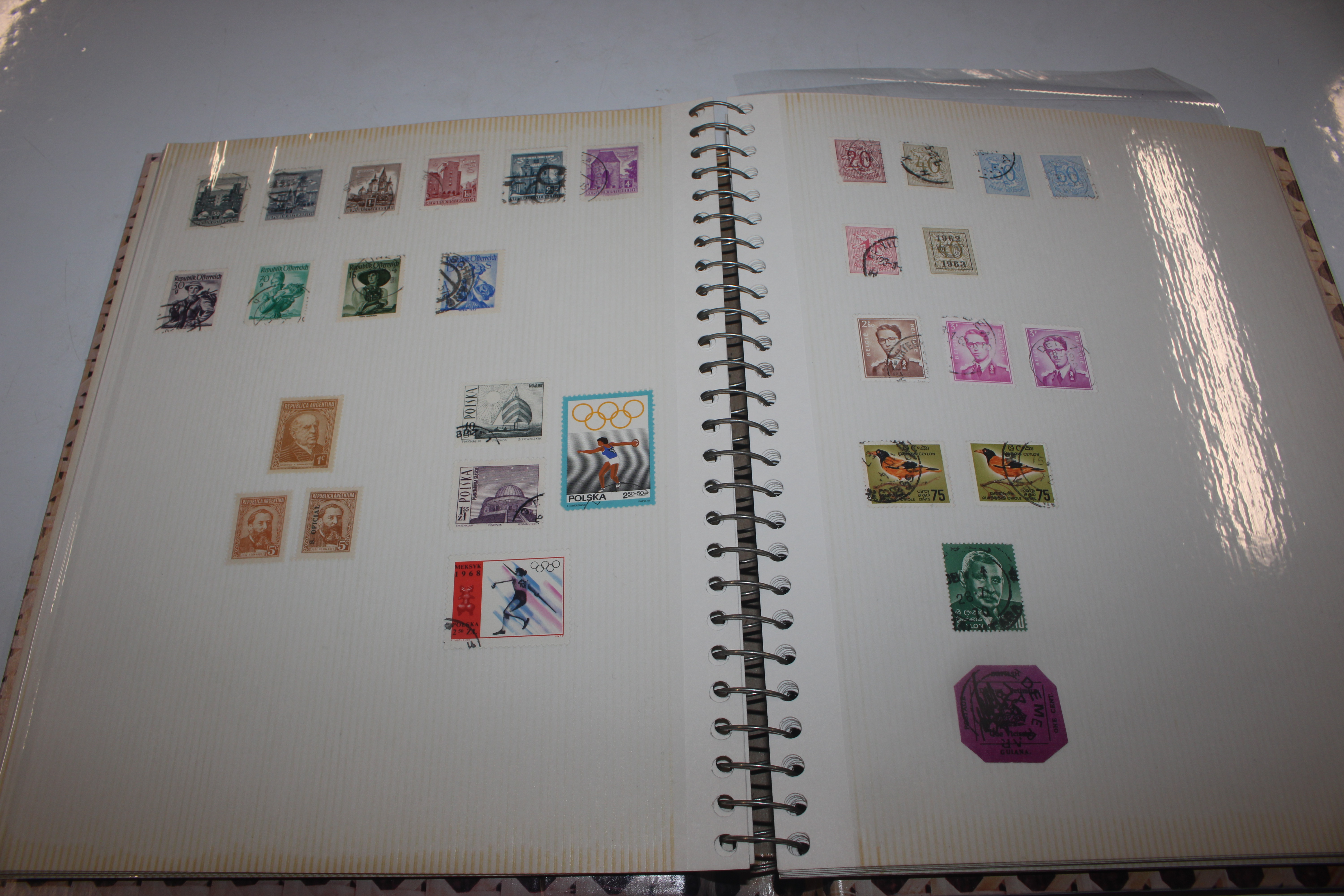 Two albums containing stamps and First Day covers; - Image 16 of 28