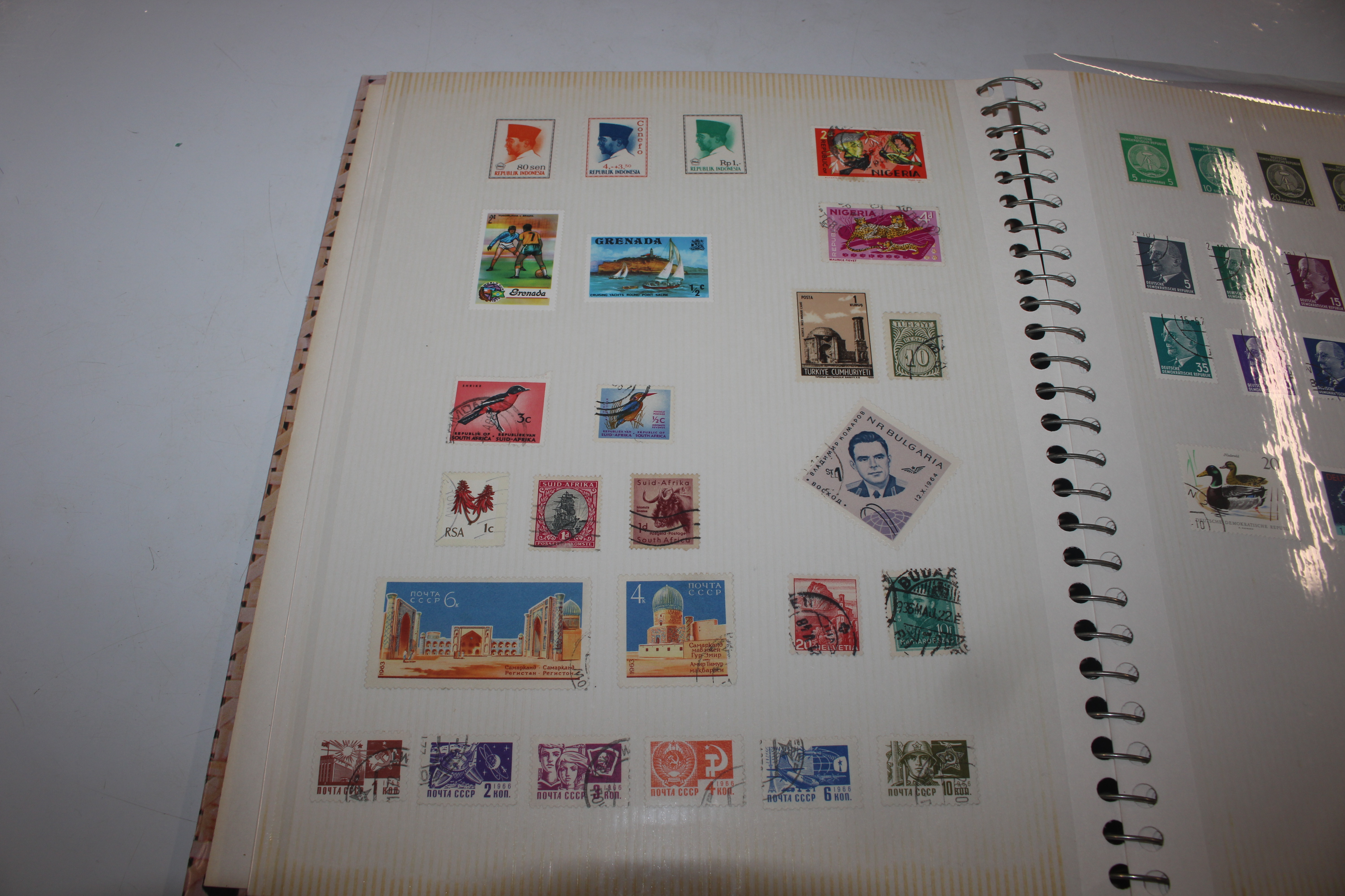 Two albums containing stamps and First Day covers; - Image 8 of 28