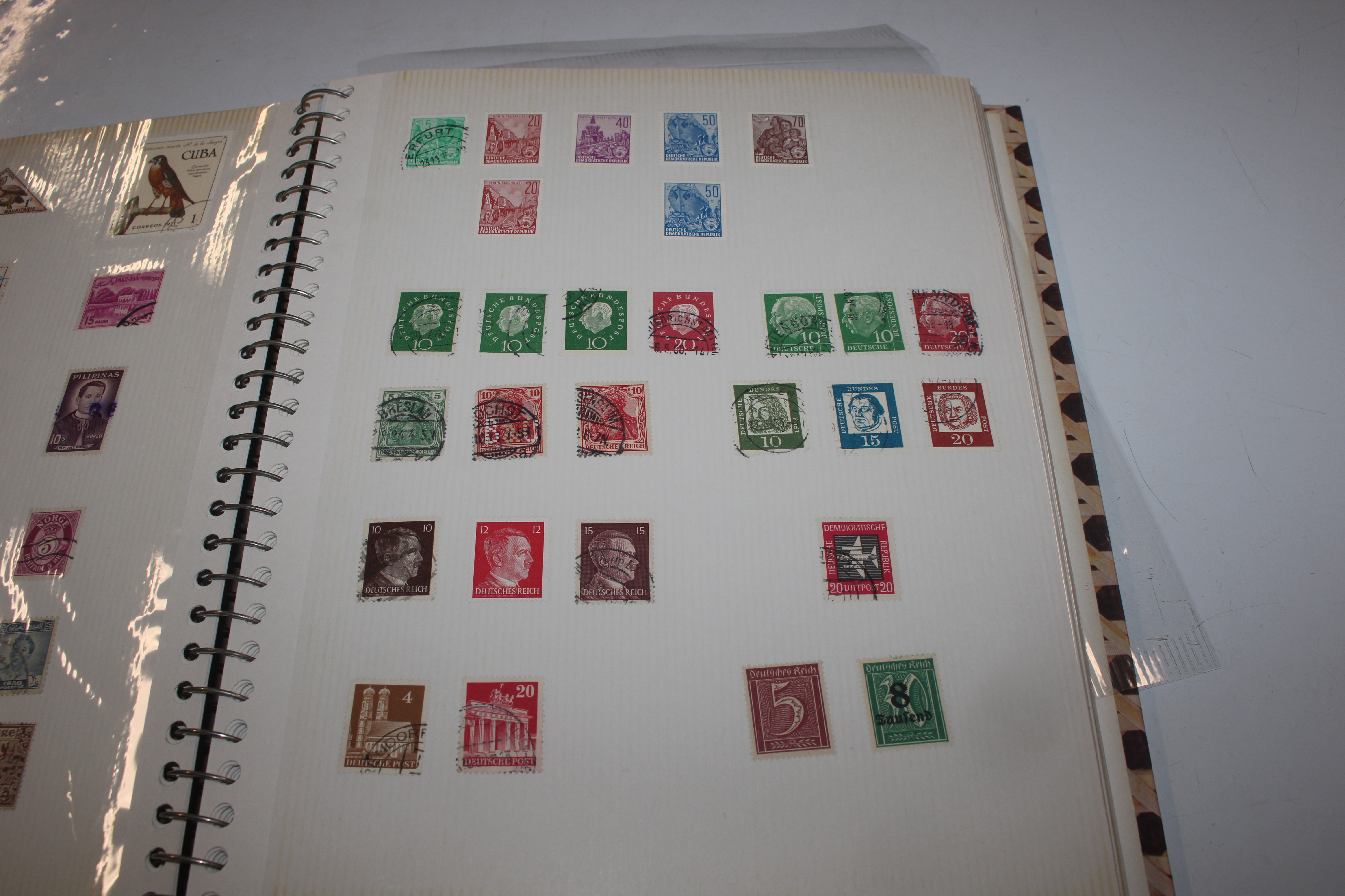 Two albums containing stamps and First Day covers; - Image 11 of 28