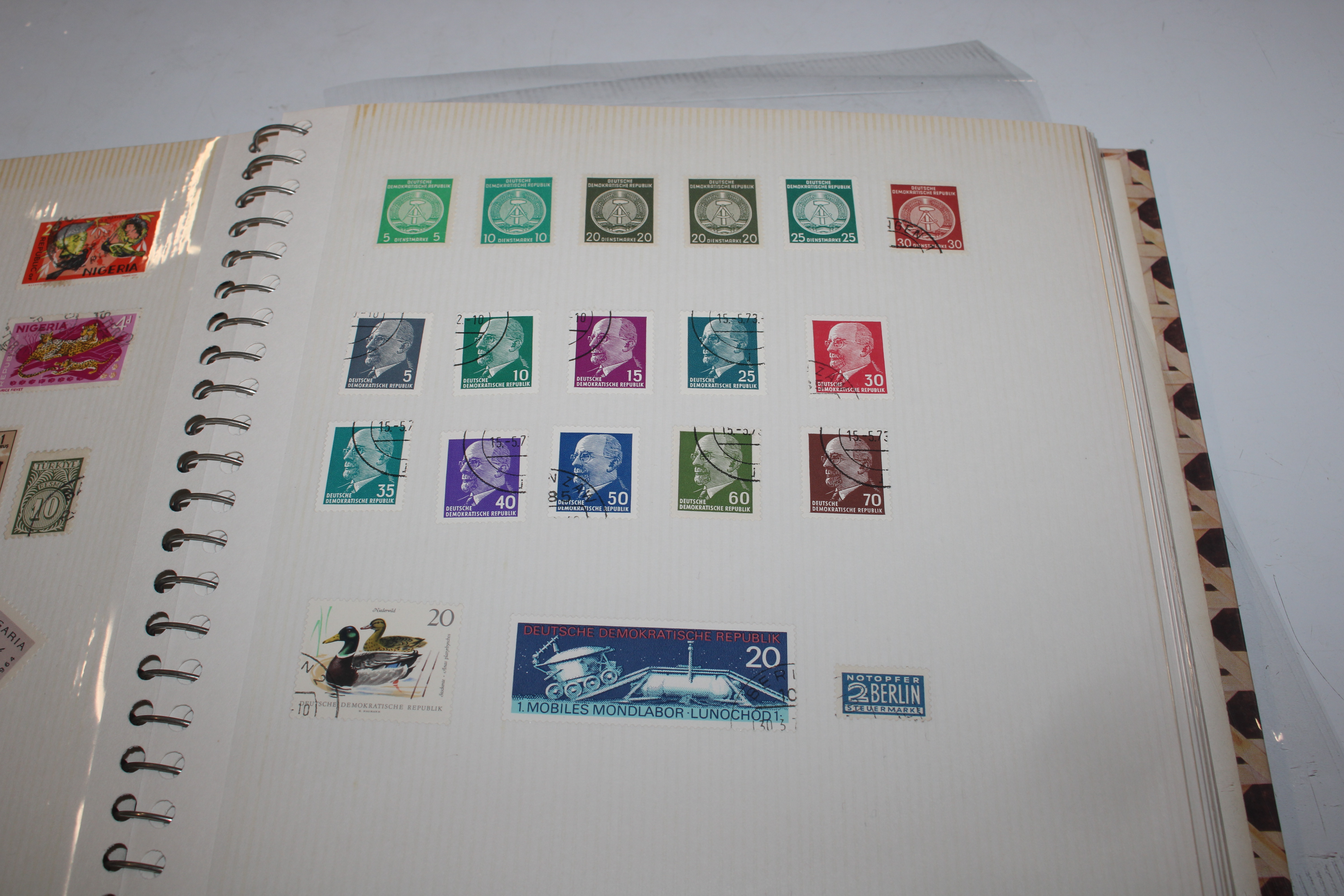 Two albums containing stamps and First Day covers; - Image 9 of 28