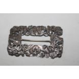 A silver buckle approx. total weight 46gms.
