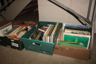 Three boxes of various books including Sotheby's a