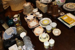 A quantity of various decorative teaware
