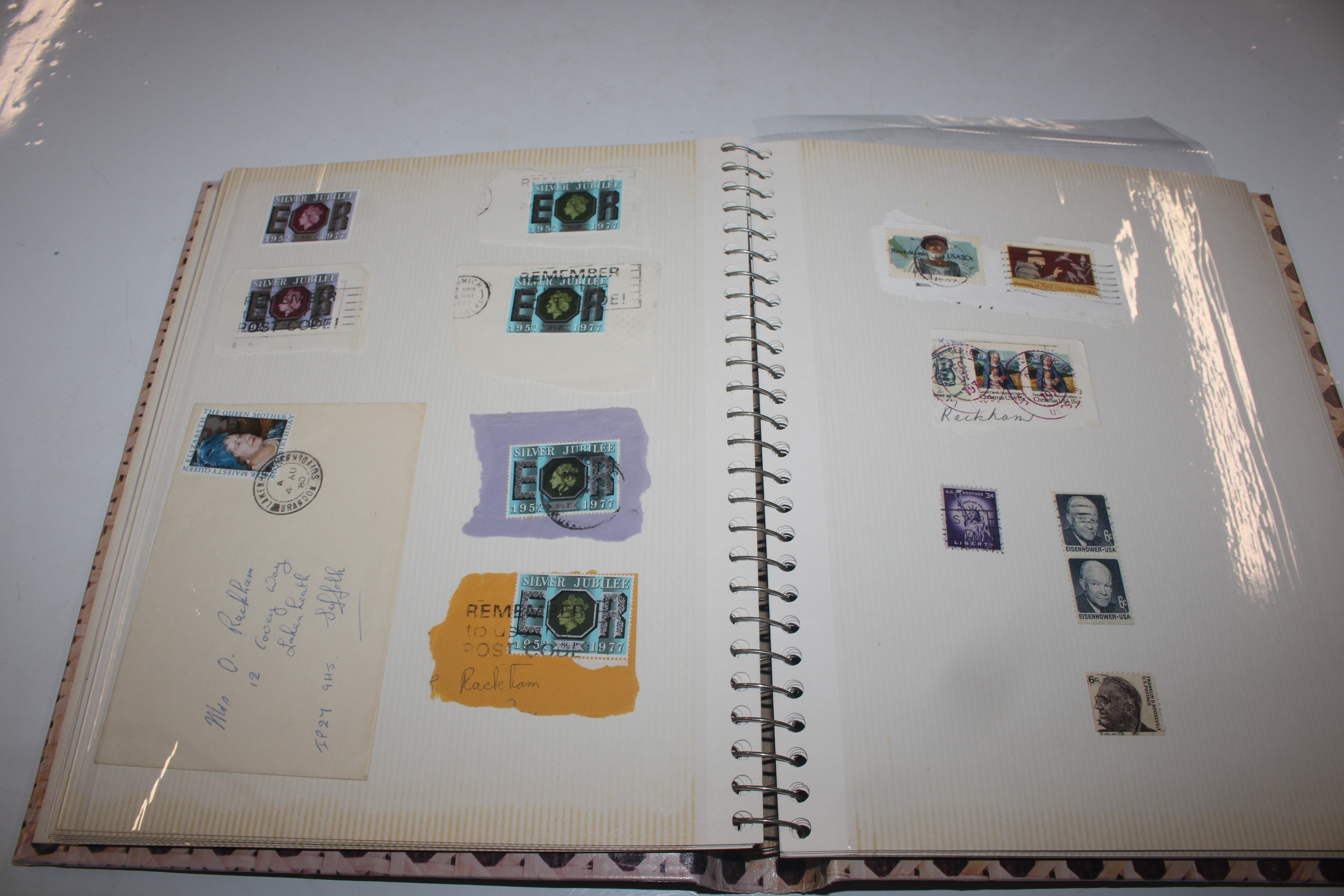 Two albums containing stamps and First Day covers; - Image 18 of 28