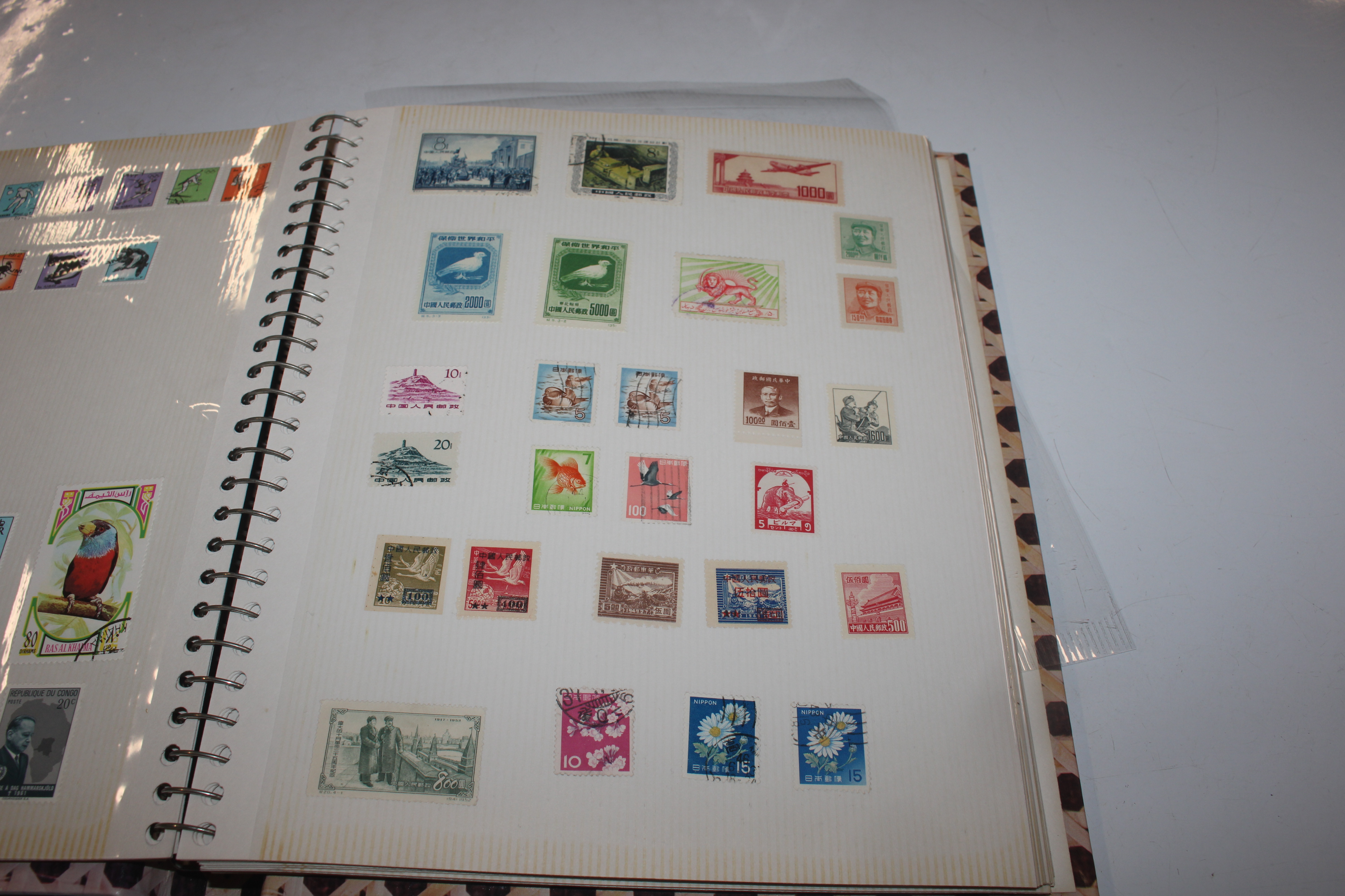 Two albums containing stamps and First Day covers; - Image 13 of 28