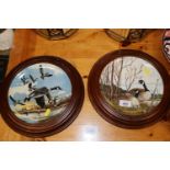 Two Wildlife collector's plates