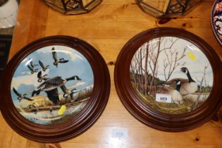 Two Wildlife collector's plates
