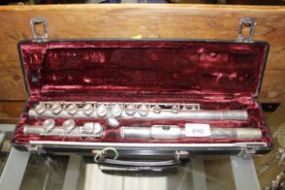 A Buffet of Paris flute in fitted case