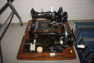 Two Frister & Rossman sewing machines (no cases)