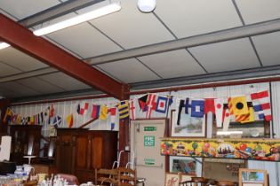 A ships signalling flags