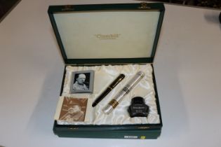 A Conway Stewart limited edition Churchill collect