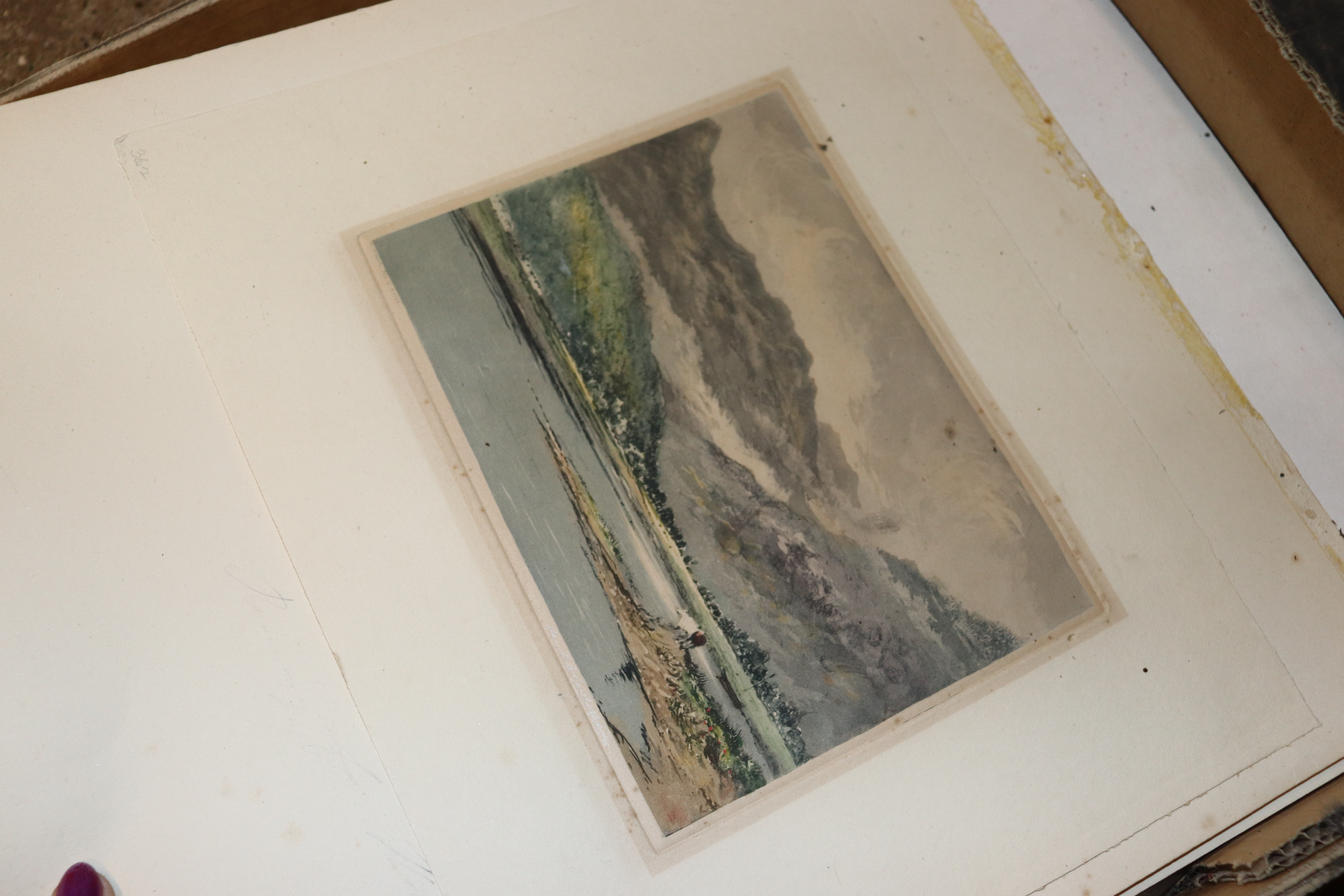A quantity of unframed artwork to include two Gile - Image 3 of 4