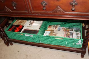 Two boxes of various Native American related books