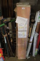 Three packets of laminate flooring