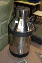 A stainless steel milk churn (64)