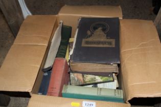 A collection of hardback and other books