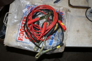 Two pairs of jump leads