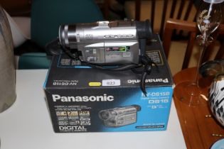 A Panasonic digital video camera