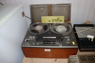 A Tandberg Series 64 reel to reel tape player, sol