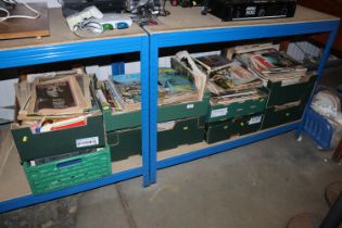 Eight boxes containing Custom Car magazines, Auto