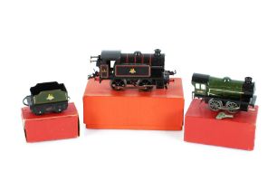 Of Railway Interest: A Hornby N40 British Railway engine with key in working order in original