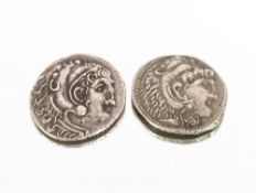Various Durotriges type replica coins and various other coins and tokens etc.