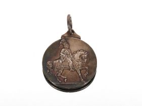 A silver medal of Horse Society Hackney to Mrs Raymond Phillips Wayland 1927 in original box