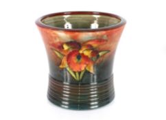 A Moorcroft Pottery flambé planter, marked RML (Royal Mail Line) 50 vases produced for 1st Class