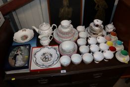 A quantity of various china to include Colclough t