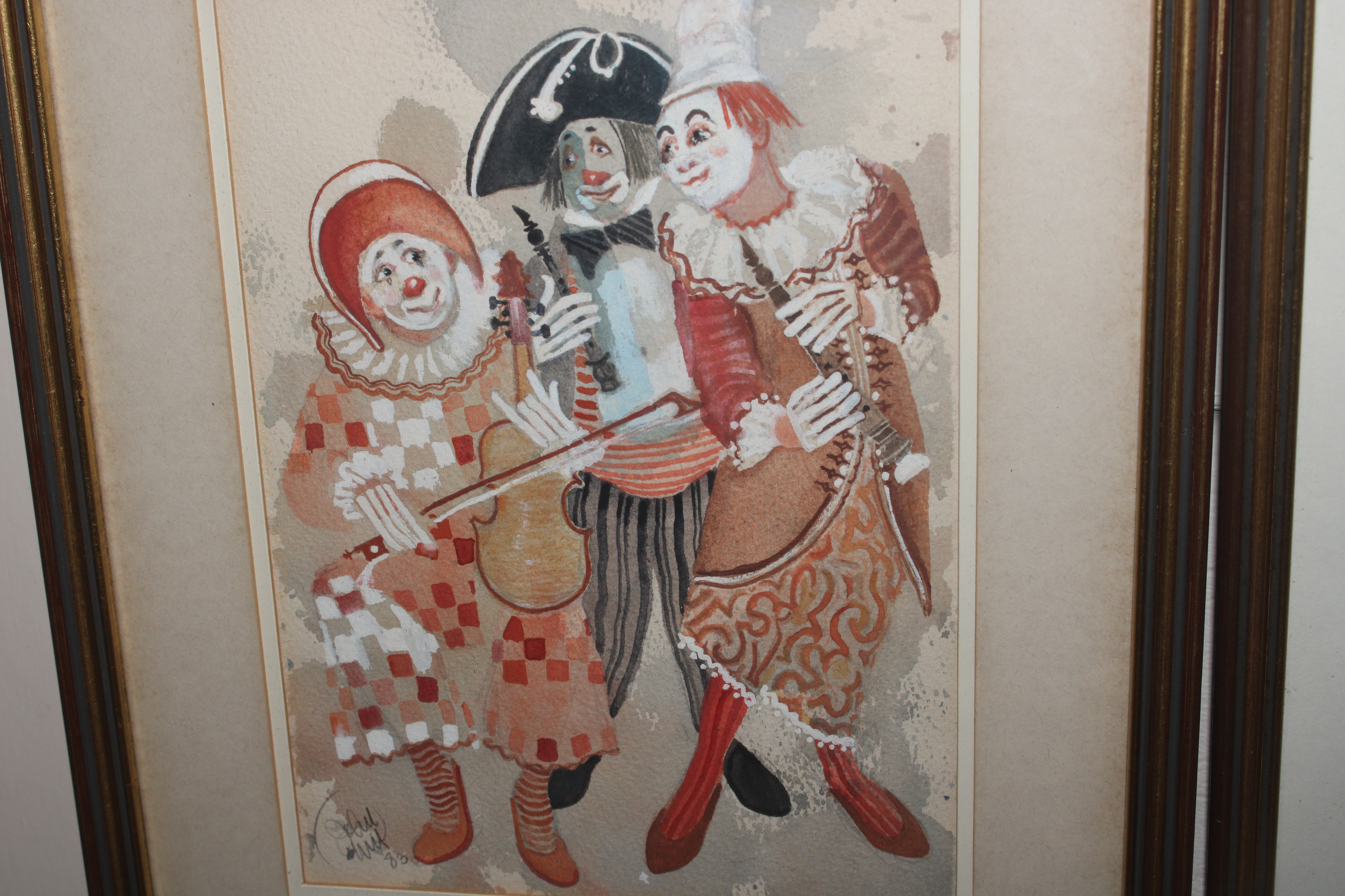 John Uht, watercolour entitled - Image 2 of 3