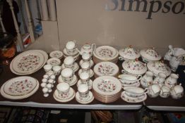 A large quantity of Royal Worcester "Astley" patte
