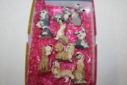 A box of Wade Disney character Whimsies