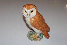A Beswick model of a barn owl