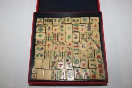 A Mah Jong set