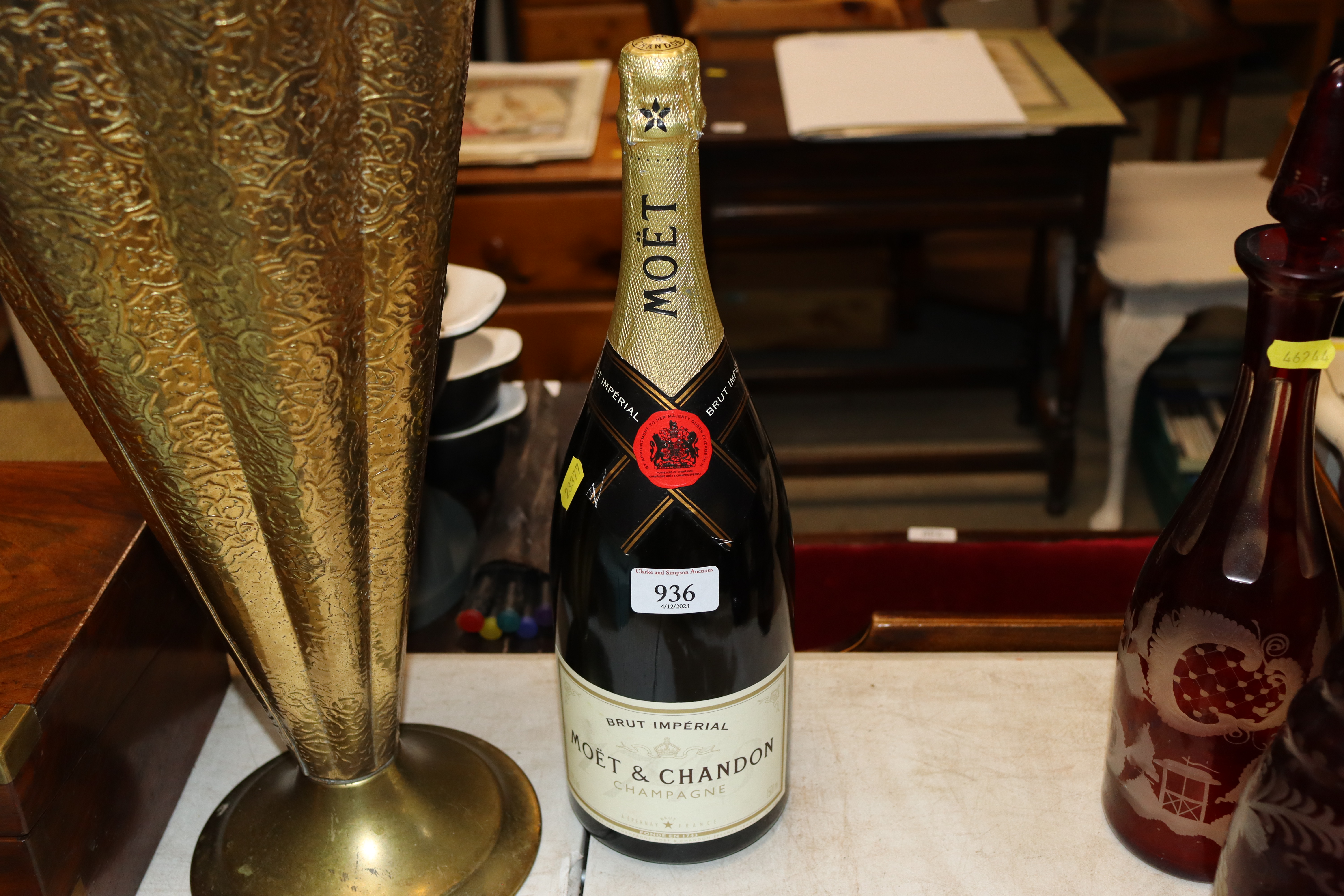 A 1500ml bottle of Moët & Chandon champagne