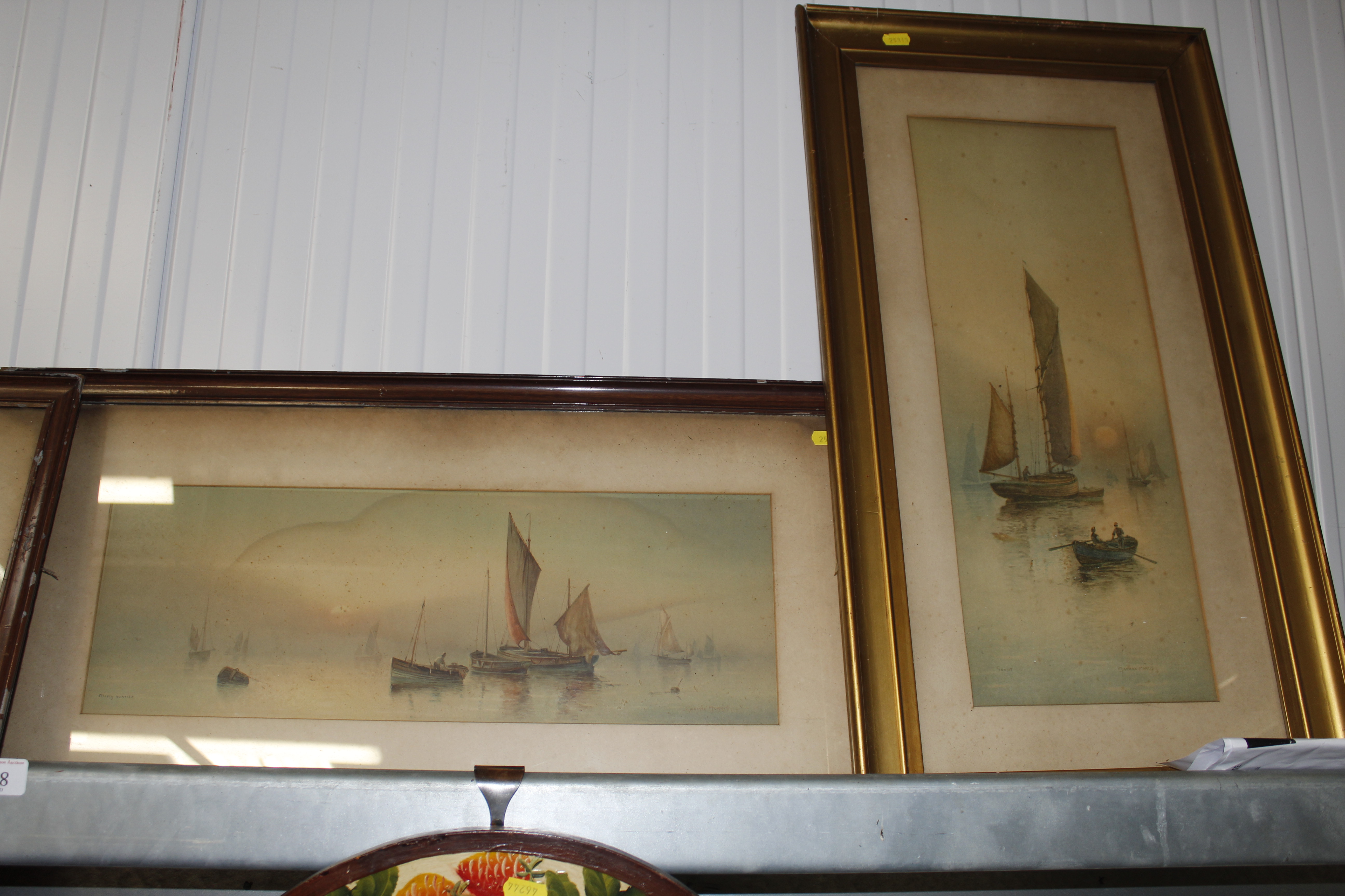 G Morris, three framed prints of sailing boats - Bild 2 aus 4