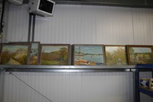 D L Briggs, collection of oil paintings