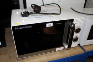 A Russel Hobbs microwave