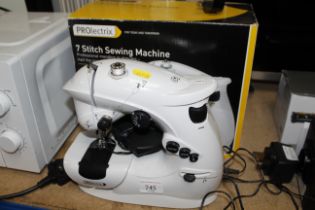 A Pro electric sewing machine