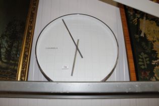 A modern wall clock