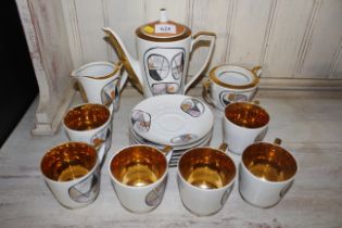 A collection of Polish retro design coffee ware