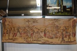 An approx. 133cms x 46cms French tapestry